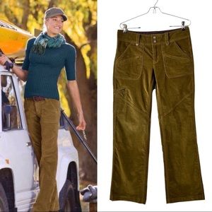 Athleta Old Gold Duster Velvet Pant